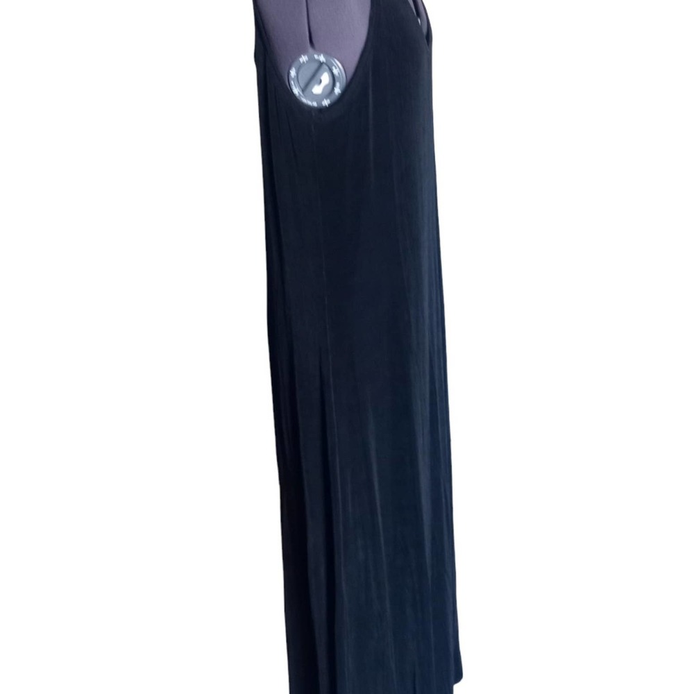 Softwear by Mark Singer black sleeveless maxi dress, Large - Picture 2 of 7